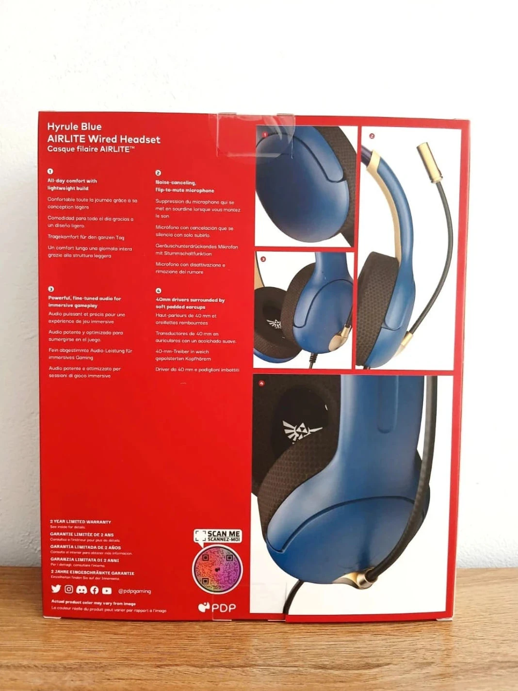 Capacete Pdp Gaming Airlite Zelda – photo 3